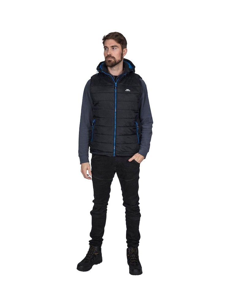 Trespass Male Franklyn Padded Black Gilet - Image 1 of 3