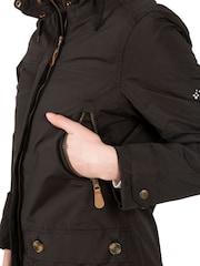 Trespass Female Clea Black Jacket - Image 4 of 6
