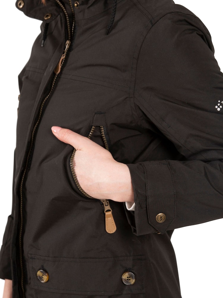 Trespass Female Clea Black Jacket - Image 4 of 6