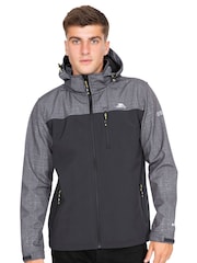 Trespass Male Grey Abbott Softshell Jacket - Imagen 1 de 6