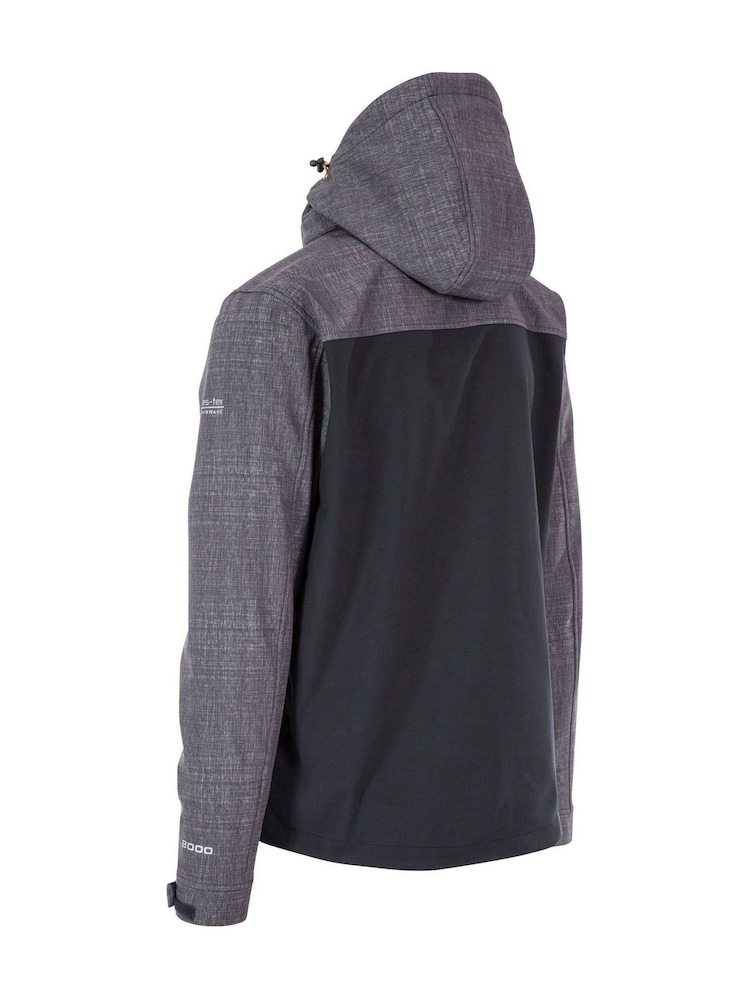 Trespass Male Grey Abbott Softshell Jacket - Imagen 6 de 6