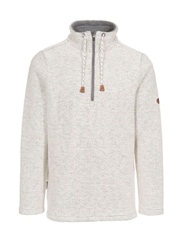 Trespass Male Falmouthfloss Casual White Sweater - Image 1 of 2