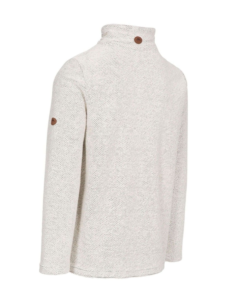 Trespass Male Falmouthfloss Casual White Sweater - Image 2 of 2