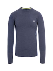 Trespass Male Blue Timo Active Top - Image 1 of 2
