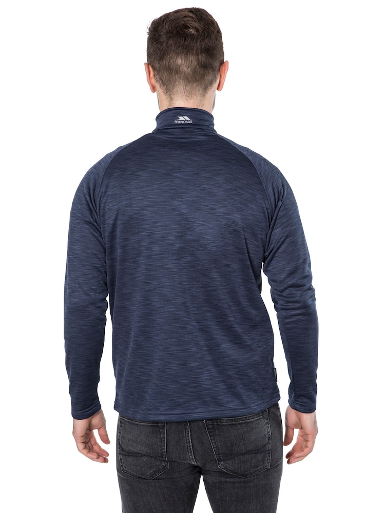 Trespass Blue Collins Male Active Fleece - Image 2 of 6