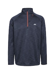 Trespass Blue Collins Male Active Fleece - Image 5 of 6