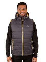 Trespass Male Grey Franklyn Padded Gilet - Image 1 of 6