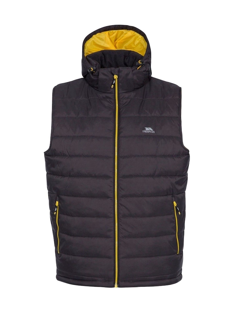 Trespass Male Grey Franklyn Padded Gilet - Image 6 of 6