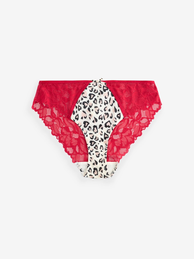 Freya Animal Print Cherish Me Briefs - Image 1 of 1