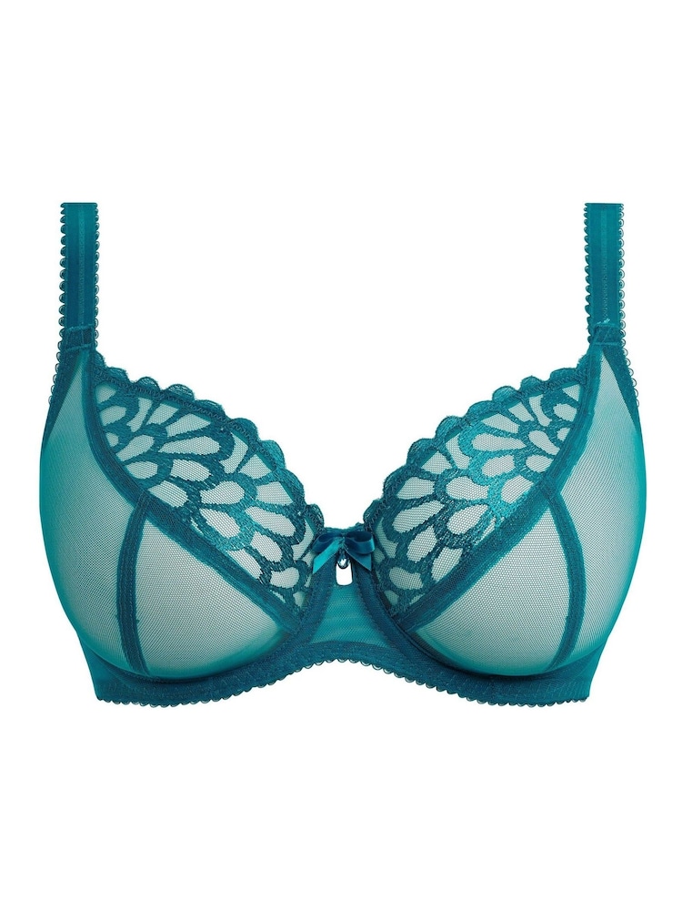 Freya Green Loveland Underwired Plunge Bra - Image 4 of 4 Freya Green Loveland Underwired Plunge Bra - Image 4 of 4