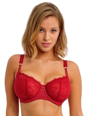 Freya Red Fascinate Underwired Balconette Bra - Image 1 of 4
