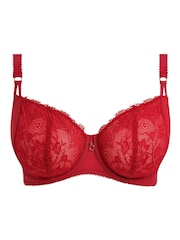 Freya Red Fascinate Underwired Balconette Bra - Image 4 of 4