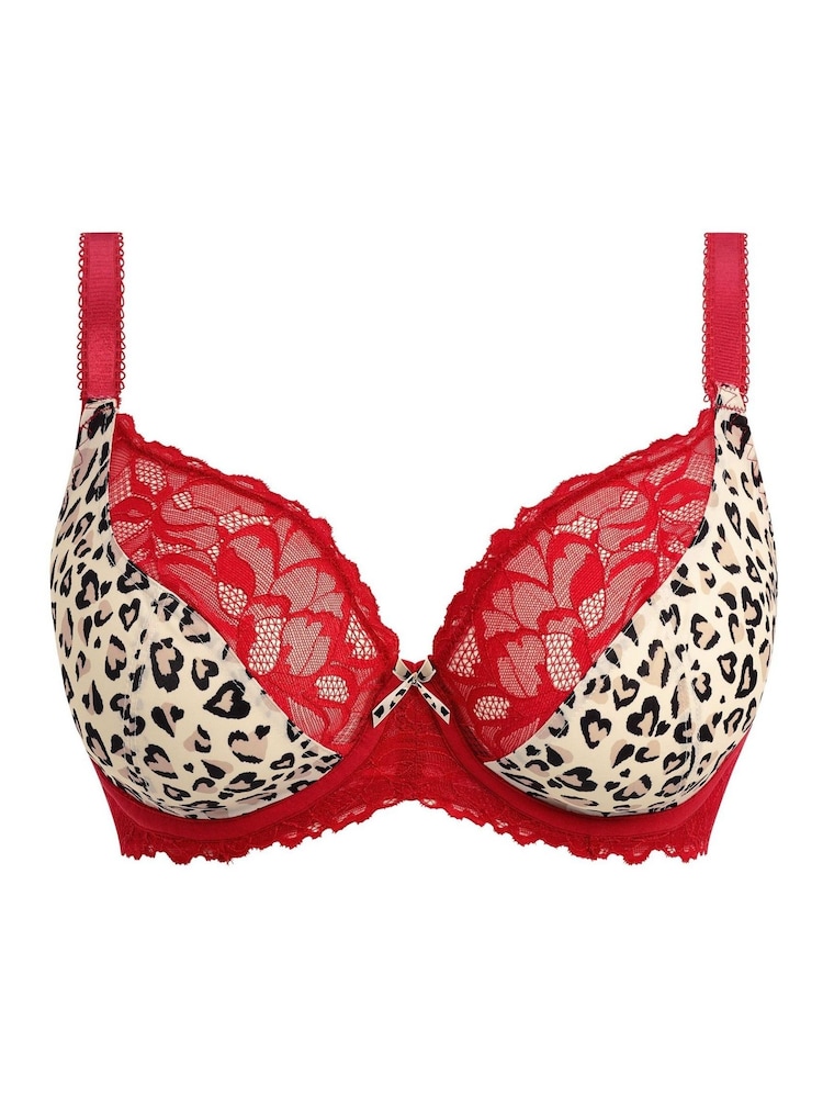 Freya Animal Print Cherish Me UW Plunge Bra - Image 3 of 3