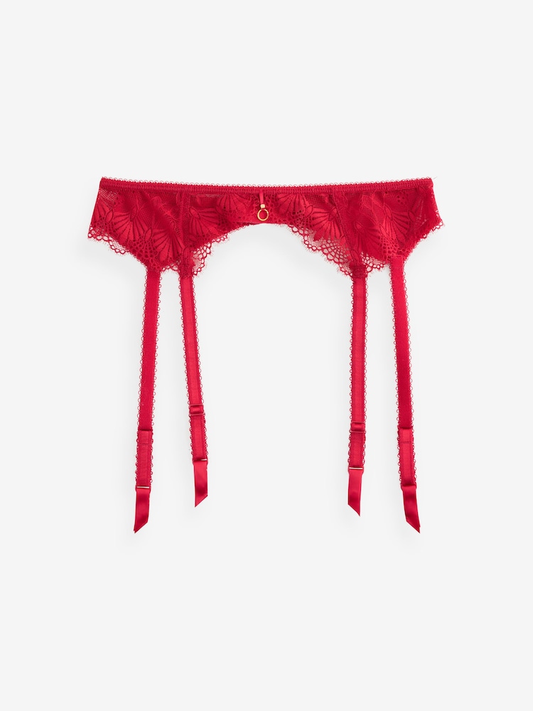 Freya Red Fascinate Suspender - Image 1 of 1 Freya Red Fascinate Suspender - Image 1 of 1