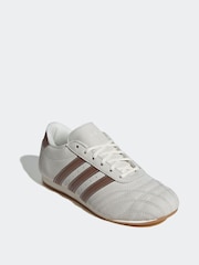 adidas Originals White cream Taekwondo Lace Up Trainers - Image 1 of 9