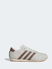 adidas Originals White cream Taekwondo Lace Up Trainers - Image 3 of 9
