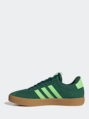 adidas Green White VL Court 3.0 Trainers - Image 2 of 8
