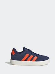 adidas Blue VL Court 3.0 Trainers - Image 1 of 9