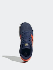 adidas Blue VL Court 3.0 Trainers - Image 5 of 9