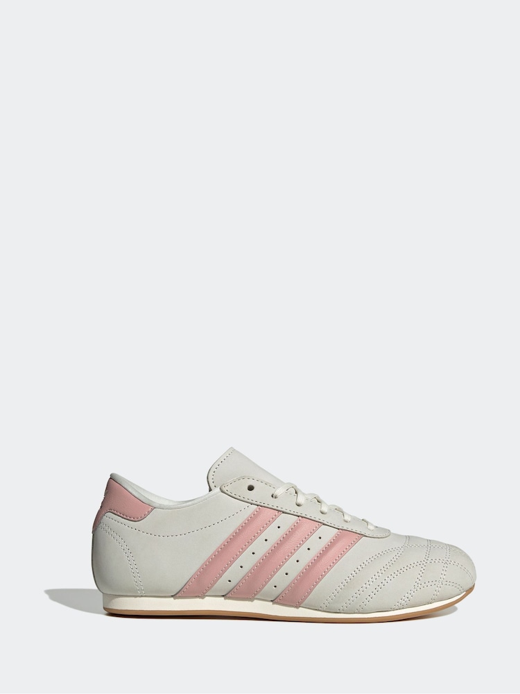 adidas Originals White Off Taekwondo Lace-Up Trainers - Image 1 of 9