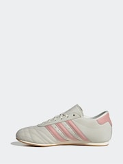 adidas Originals White Off Taekwondo Lace-Up Trainers - Image 2 of 9