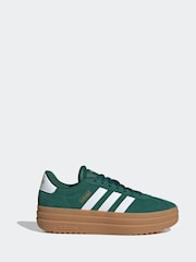 adidas Green Vl Court Bold Trainers - Image 1 of 9