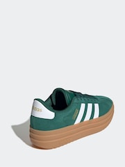 adidas Green Vl Court Bold Trainers - Image 4 of 9