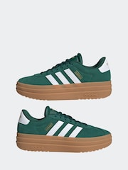 adidas Green Vl Court Bold Trainers - Image 5 of 9
