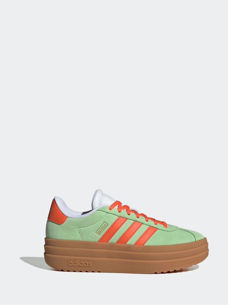 adidas Green VL Court Bold Trainers - Image 1 of 9