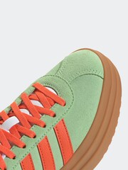 adidas Green VL Court Bold Trainers - Image 8 of 9