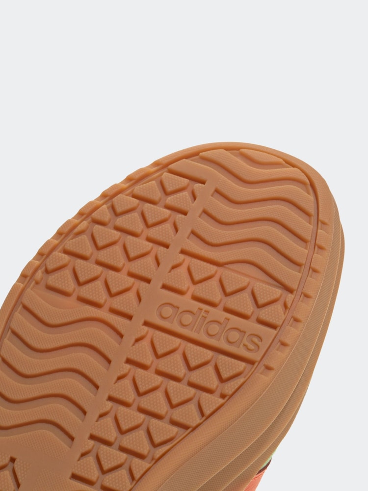 adidas Green VL Court Bold Trainers - Image 9 of 9