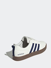adidas White/Chrome VS Pace Trainers - Image 3 of 8