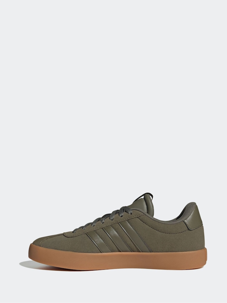 adidas Light Green VL Court Trainers - Image 2 of 9