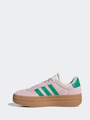 adidas Pink VL Court Bold Trainers - Image 2 of 9