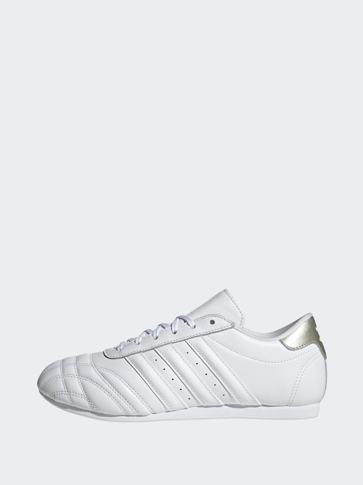 adidas Originals Lilly White Taekwondo Lace-Up Trainers - Image 10 of 10