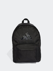 adidas Black Youth Camo Backpack - Image 1 of 6