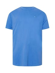 BadRhino Big & Tall Blue 100% Cotton T-Shirts 5 Pack - Image 6 of 9
