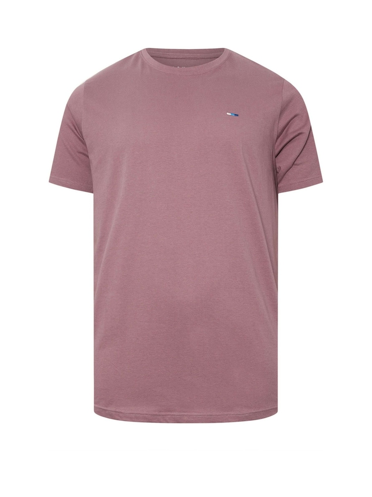 BadRhino Big & Tall Green/Purple Core 100% Cotton T-Shirts 5 Pack - Image 7 of 7