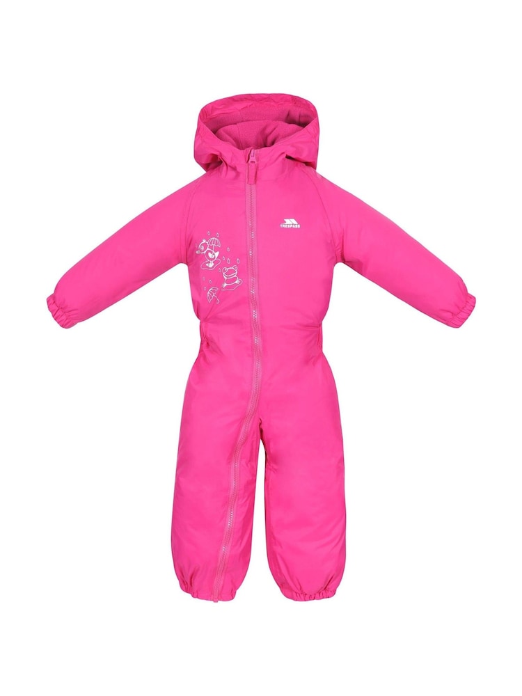 Trespass Red Dripdrop Rain Suit - Image 1 of 5