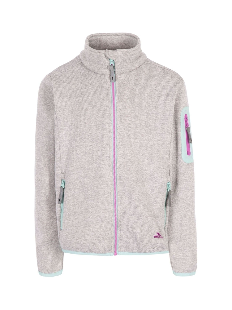 Trespass Kids Grey Whisk Fleece - Image 1 of 2