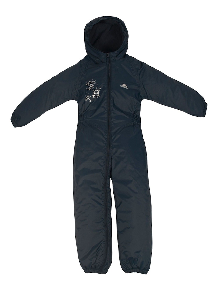 Trespass Childs Blue Dripdrop Rain Suit - Image 2 of 2