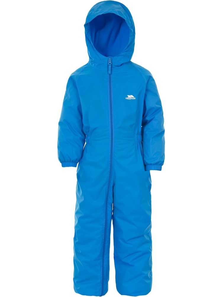 Trespass Blue Dripdrop Childs Rain Suit - Image 1 of 2