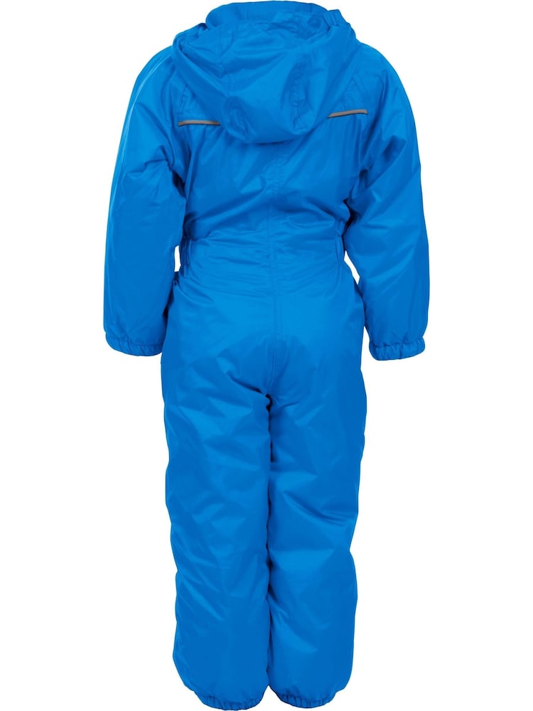 Trespass Blue Dripdrop Childs Rain Suit - Image 2 of 2