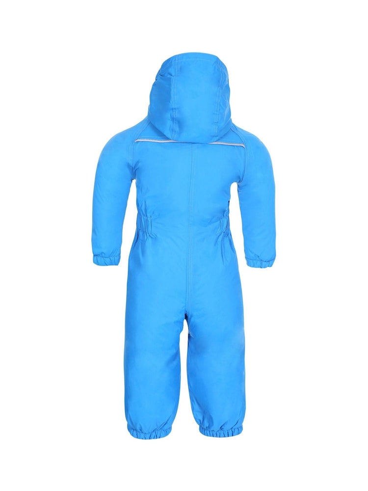 Trespass Babies Blue Dripdrop Snowsuits - Image 2 of 5 Trespass Babies Blue Dripdrop Snowsuits - Image 2 of 5
