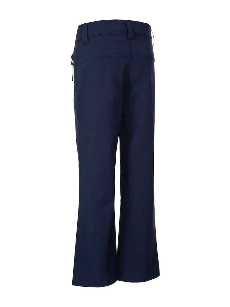 Trespass Unisex Blue Aspiration Trousers - Image 2 of 2
