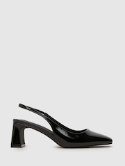 Schuh Wide Fit Shae Slightback Court Shoes - Image 1 of 4