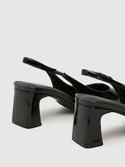 Schuh Wide Fit Shae Slightback Court Shoes - Image 4 of 4