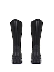Pavers Black Wellington Boots - Image 3 of 5