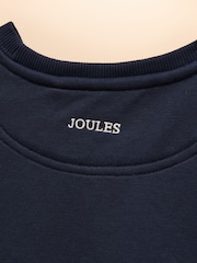 Joules Kids' Sundaze Navy Blue Crew Neck Sweatshirt - Image 5 of 5