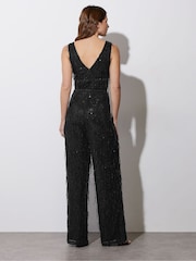 Star by Julien MacDonald Tassel Sequin Jumpsuit - Imagen 4 de 6